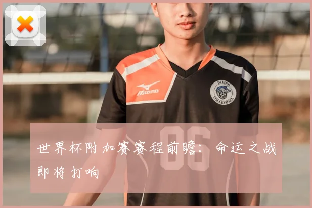 世界杯附加赛赛程前瞻：命运之战即将打响